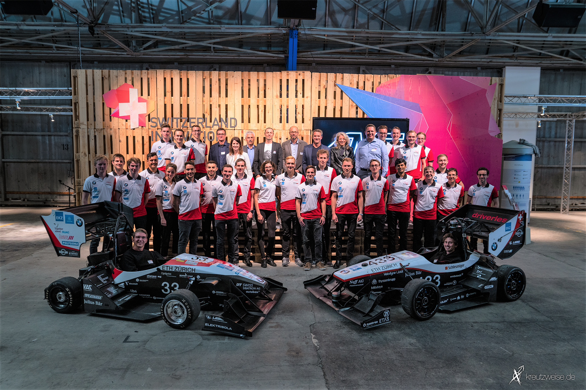 End of season 2019 / entire AMZ Team 2019 (Electrick & Driverless)  @AMZ-Kreutzweise